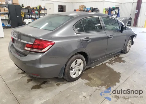 2013 Honda Civic Lx из США, поврежденный, VIN 2HGFB2F50DH594515